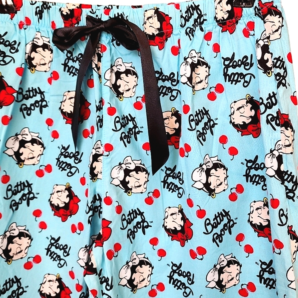 BETTY BOOP pyjama pants cropped size 12 - Picture 9 of 10